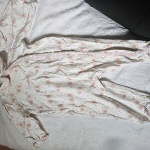 Floral Baby Onesie Pajamas